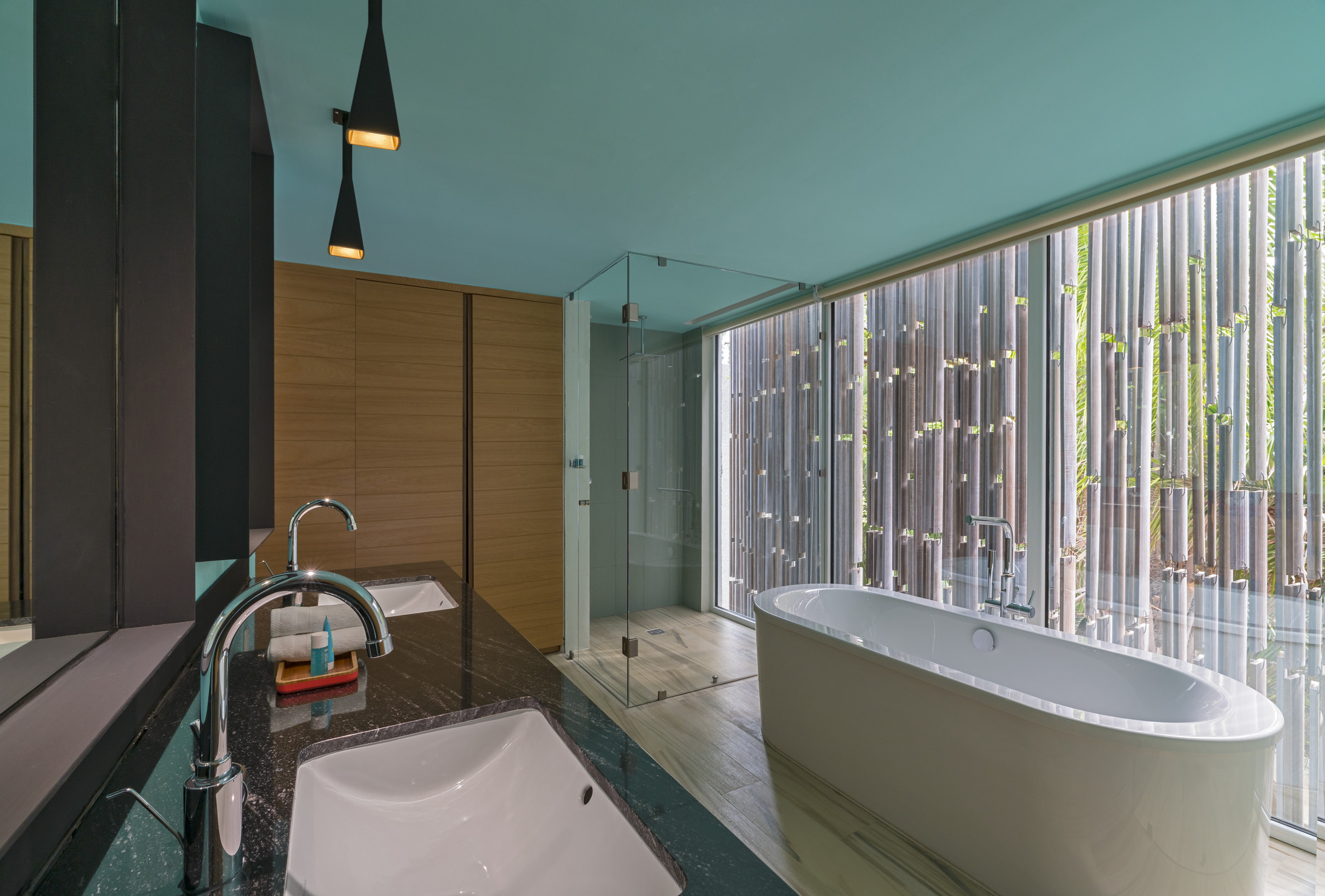 Relax in your soak in tub after a day of exploring.